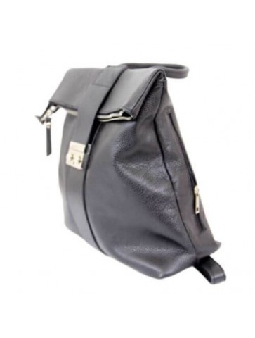 Rucsac dama piele neagra model casual