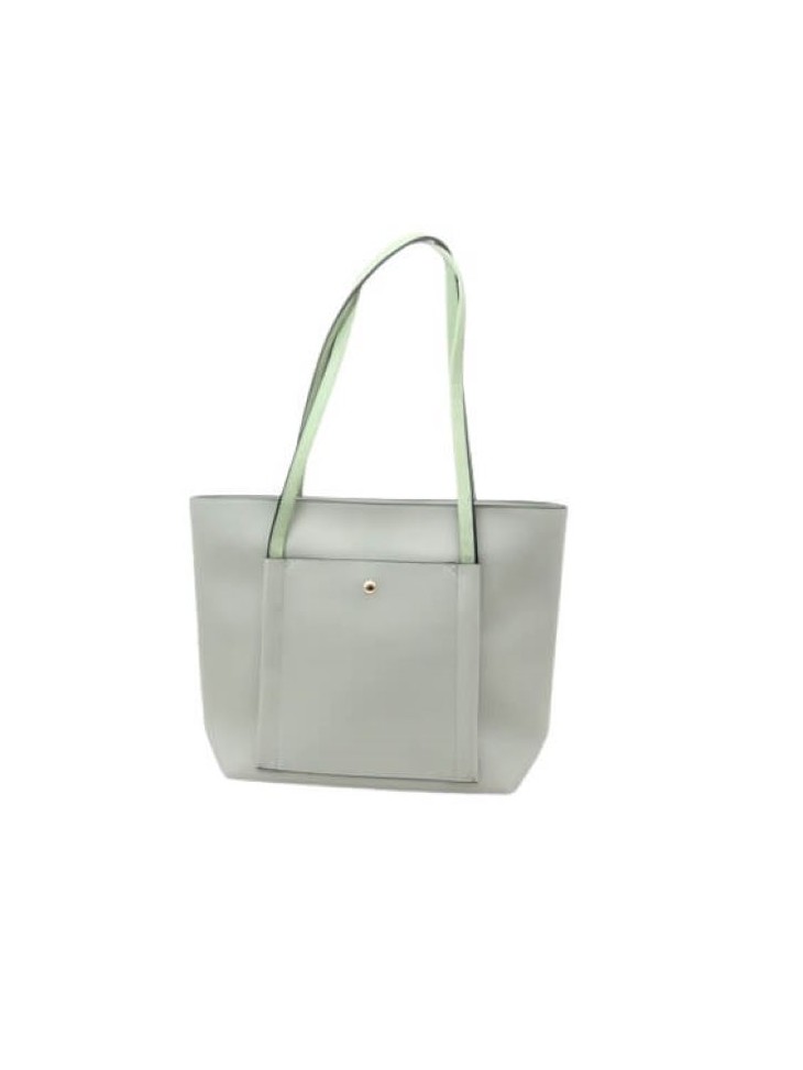 Geanta dama vernil piele ecologica model shopper